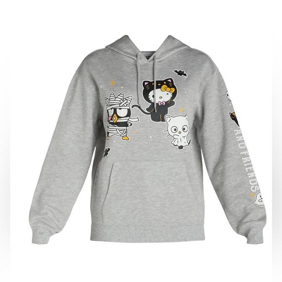 New Hello Kitty Women’s Halloween Graphic Hoodie Sweatshirt Sizes XS and Small - Picture 9 of 10
